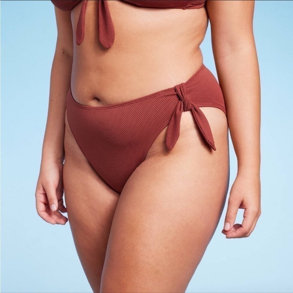 Pique texted bikini bottom size XL (16)